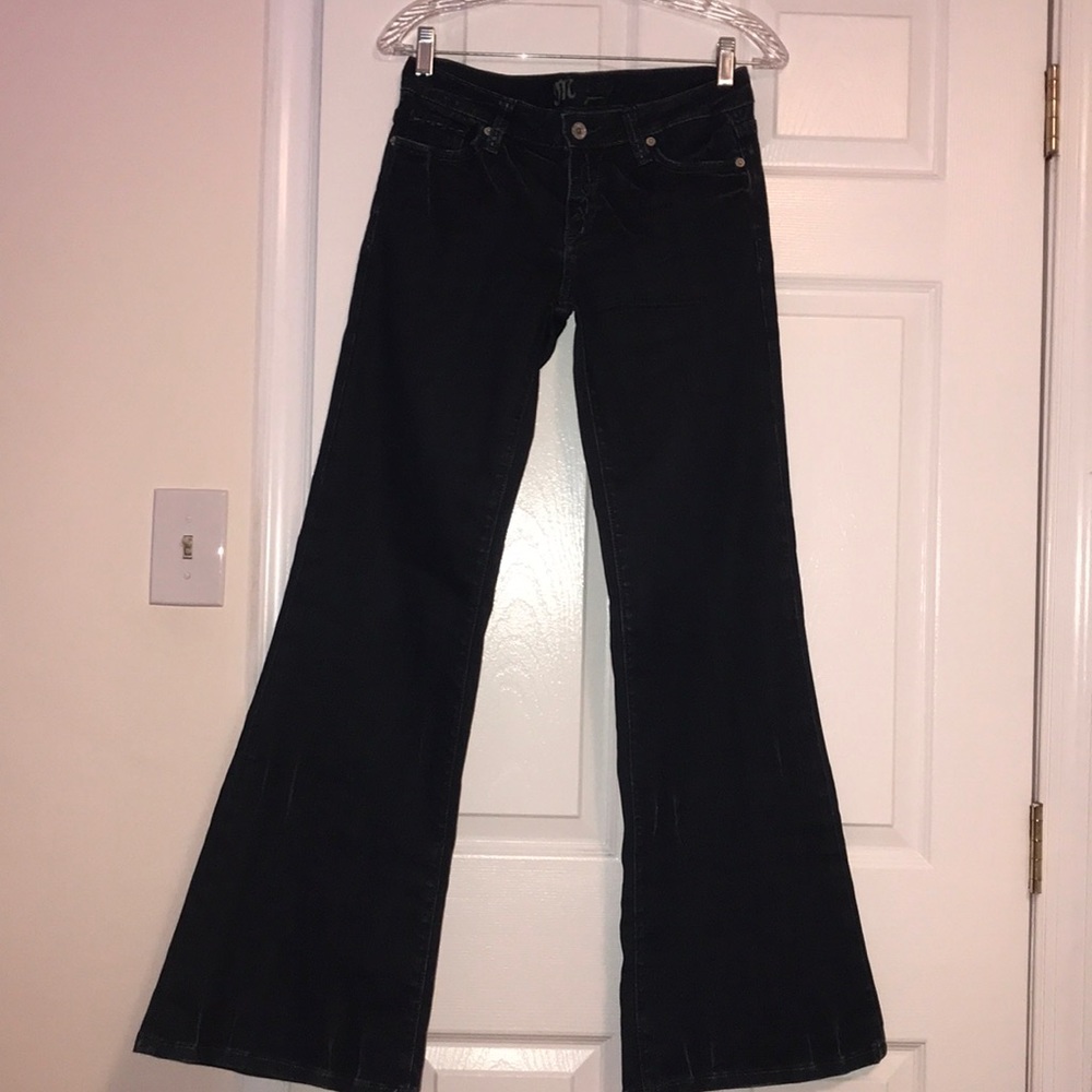 Boho wide leg jeans